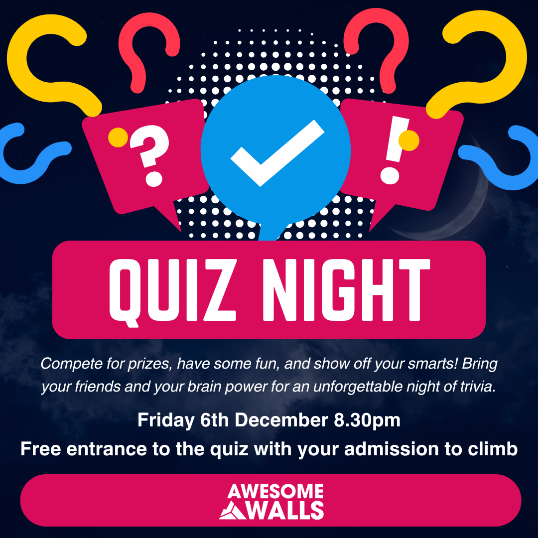 Quiz Night 6th December Awesome Walls Liverpool